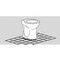 PE-Schalldämmprodukte, Schalldämmung,  Schalldämmplatte Stand-WC, Schalldämm-Platte Stand-WC, Schalldämmplatten Stand-WC, Schalldämm-Platten Stand-WC